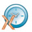 X clock Icon
